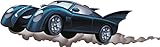 Batmobile Batman Motorcycle Bat Car Man Dark Knight DC Comics Justice League Beyond Begins Forever Origins Returns Removable Wall Decal Sticker Art Home Decor -16 Inch x 4 inch
