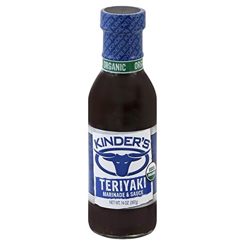 Kinder's Organic Teriyaki Marinade & Sauce 14 oz (Pack of 2)