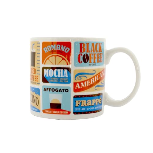 Taza de cerámica para amantes del café 414 ml miniatura 3