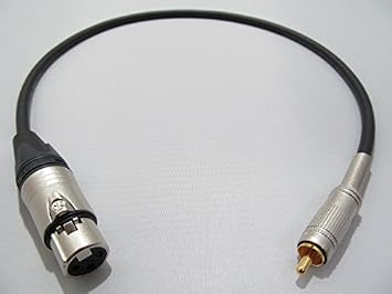 MOGAMI Mogami 2549 XLR Female to RCA Cable 1 1.5m