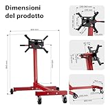 Zoom IMG-2 wiltec cavalletto per motore supporto Zoom IMG-2 wiltec cavalletto per motore supporto