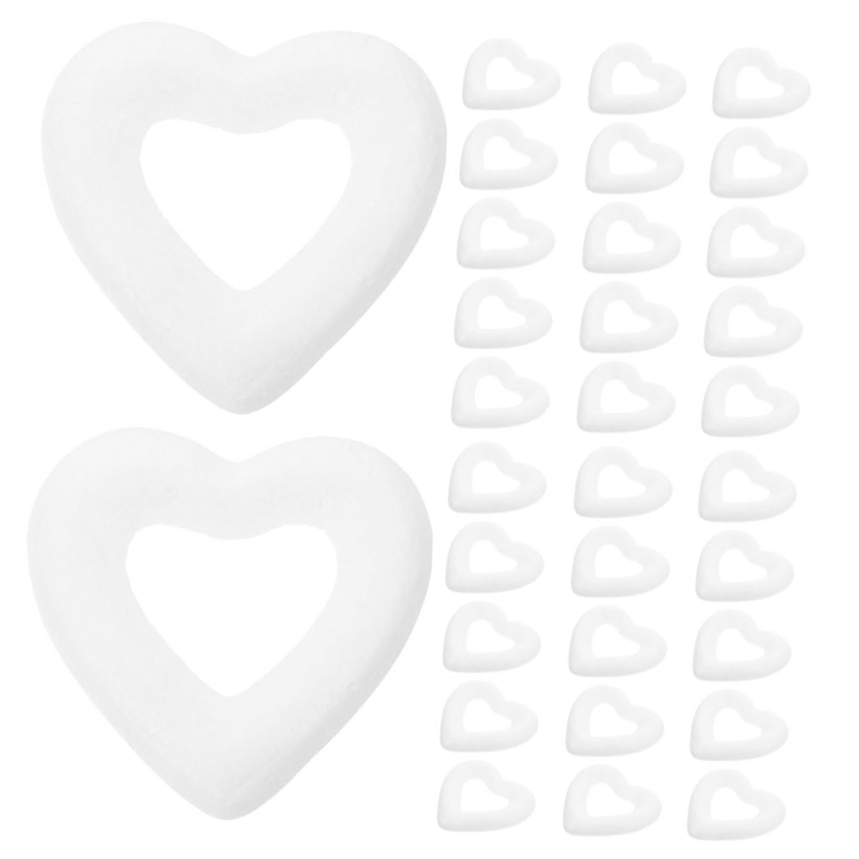 Couronnes en mousse pour mariage et décors romantiques de Saint-Valentin