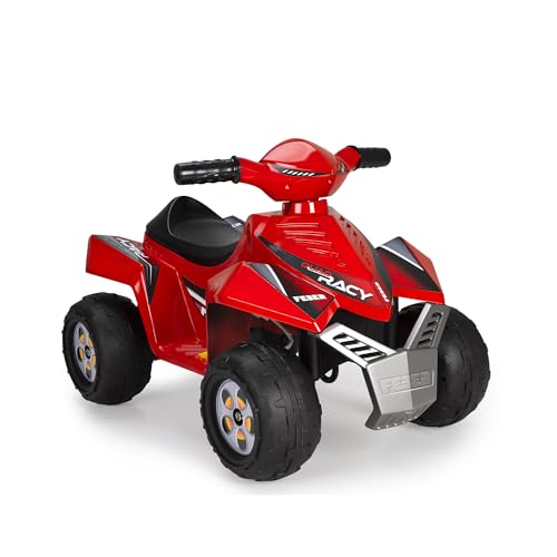 FEBER - Quad Racy 6V, voiture électrique pour enfants de 18 mois à 3 ans, avec accélérateur,...