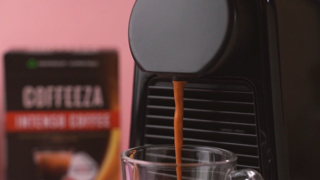 COFFEEZA Intenso Aluminium Capsules, Intensity 10, Nespresso Compatible Pods Box Of 3 (30 Capsules)