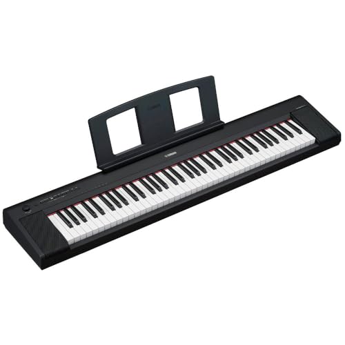 Piano Digital NP 35B Piaggero Preto 76 Teclas com Fonte Bivolt Yamaha