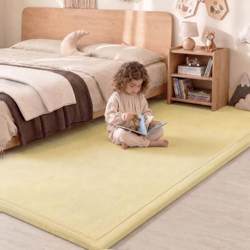 1.3" Thick Baby Play Mat for Floor,28x72 Bedside Rugs, Non-Slip