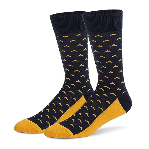 Image of HHX YONLEE Dress Socks 5 /6 /10 Pairs Crew Argyle Colorful Cotton Novelty Casual Happy Fun