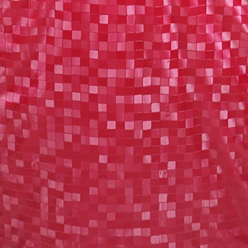 Image of Polyester Washing Machine Top Load Cover with Zipper Waterproof & Dustproof Washable Protector for 5kg-8kg Capacity (Red, 23x23x35 Inch)