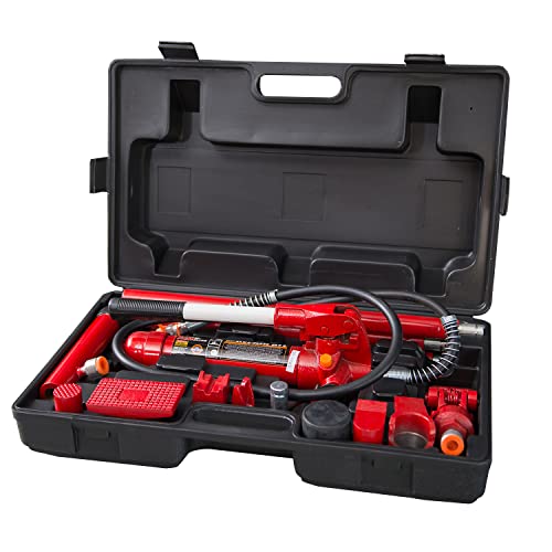 BIG RED T70401S Torin Portable Hydraulic Ram: Auto Body Frame Repair Kit with Blow Mold Carrying Storage Case, 4 Ton (8… - Image 4