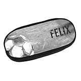 Striefchen® coole Federmappe für Jungen - Fußball - mit Namen des Kindes