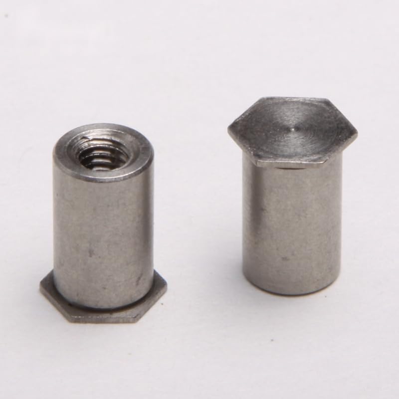 304 Stainless Steel Blind Hole clinching Stud/Pressure riveting/Rivet nut Column M3 * 8 5Pcs/lot