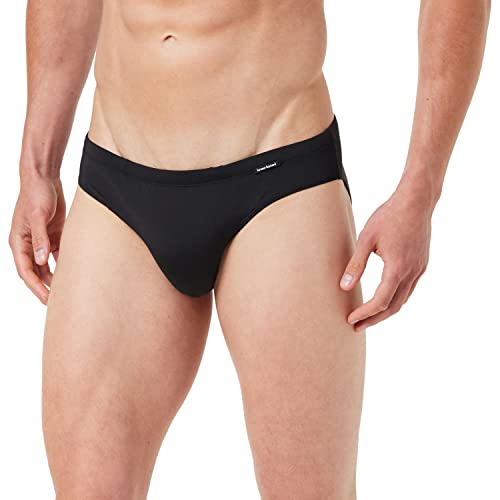 Bruno Banani Mini Wave Line 2.0 Bañadores Ajustados para Hombre, Negro (Negro 007), S Cover
