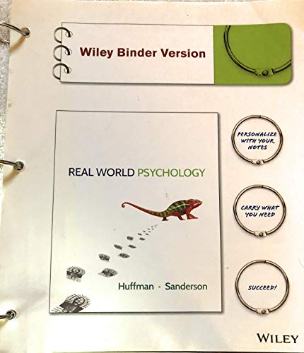 Real World Psychology, Binder Ready Version