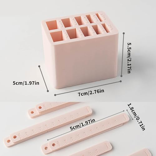 Calibrador de Espesor para Arcilla para Medición Exacta en Fabricación de Joyería y Regla Precisa de 15cm miniatura 5