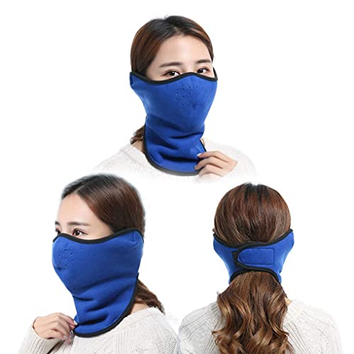 Augsion 冬 ネックウォーマー フェイスマスク 厚型 防寒 防風 防塵マスク フリースフェイスマスク 登山 釣り ハイキング スキースノース ノーボード ネックウォーマー 屋外風ストッパー ネッカチーフスポーツ 男女兼用 フリーサイズ バイク用マスク