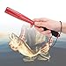 ICRPSTU 25mm Diameter Fishing Bat Tool Aluminium Alloy 2 Colours Fish Priest with Foam Handle (Red)