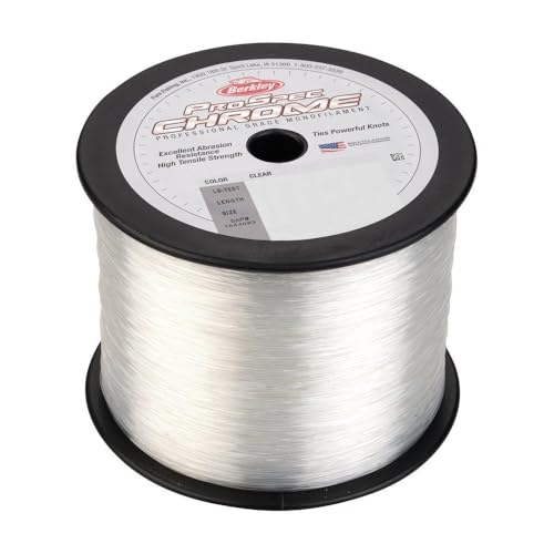Berkley ProSpec® Chrome, Clear, 12lb | 5.4kg, 1000yd | 914m Monofilament Fishing Line, Suitable for Saltwater Environments - image 1
