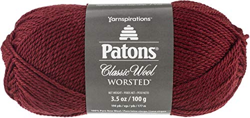 Image of Patons Classic Wool Yarn, Claret