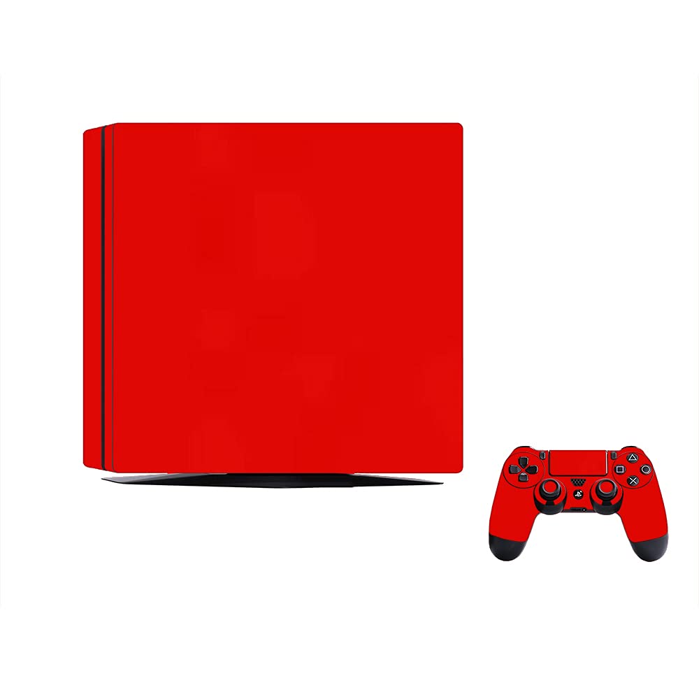 GADGETS WRAP Premium Material Controller & Console Skin Vinyl Decal Sticker Compatible with PS4 Slim - Red Glossy (B09GFDTF6V) Amazon Price History, Amazon Price Tracker