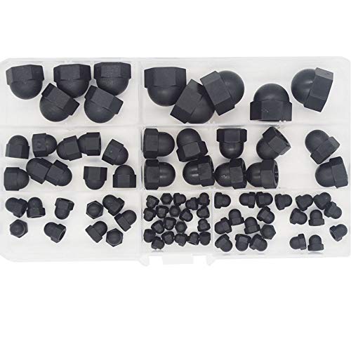 Nylon Acorn Nut Metric Thread Inner Threaded Protection Cover Hex Shaped Cap Nut