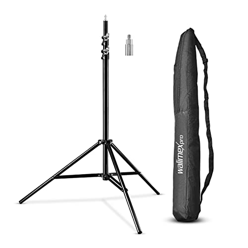 Walimex Pro Trépied pour lampe WT-806, 256 cm (capacité de charge max. env. 6 kg, sac de transport incl.) Cover