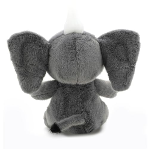 Image of Grey Elephant Soft Toy for Kids with Cute Hug-Friendly Plush for Babies, Toddlers & Children Safe, Lightweight & Easy to Clean (40CM)