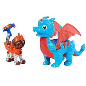 Paw-Patrol-Rescue-Knights-Zuma-and-Dragon-Ruby-Action-Figures-Set-Kids-Toys-for-Ages-3-and-up