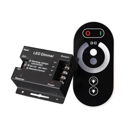 Variateur tactile complet LED haut de gamme avec contrôleur bicolore synchrone WM-TC014A-1CH