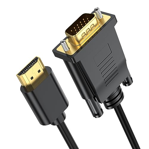 Adaptateur HDMI vers VGA câble de conversion moniteur PC bureau 90cm - 7