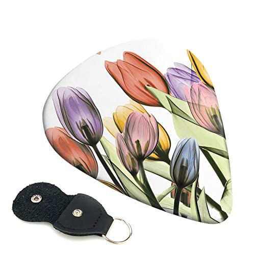 Tulip Scape Lot de 6 médiators pour guitare acoustique, guitare électrique, basse, ukulélé – fins, moyens et épais. - Les Beatles, Paul McCartney, John Lennon, RIngo Starr, George Harrison Tulip Scape Lot de 6 médiators pour guitare acoustique, guitare électrique, basse, ukulélé – fins, moyens et épais.