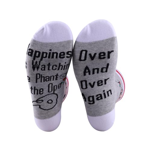 PXTIDY 2 Pairs Opera Musical Socks Musical Gifts Watching Opera Drama Theatre Novelty Socks Gift