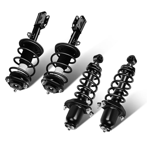SCITOO Front and Rear Complete Struts Assembly Shock Absorber for