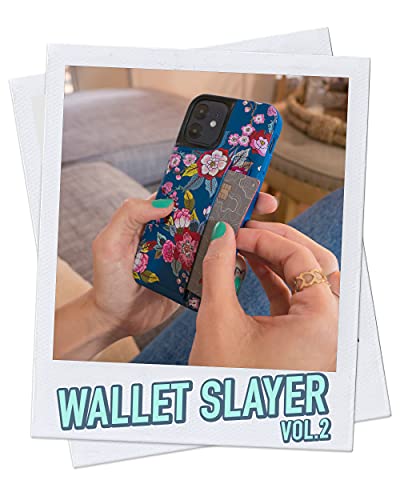 Image of Smartish iPhone 12 Pro Max Wallet Case - Wallet Slayer Vol. 2 [Slim Protective Kickstand] Credit Card Holder (Silk) - [Flavor of The Month]
