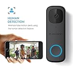 Amcrest 4MP Video Doorbell Camera Pro, Outdoor Smart Home 2.4GHz and 5GHz Wireless WiFi, Micro SD Card, AI Human Detection, IP65 Weatherproof, 2-Way Audio, 164º Wide-Angle Wi-Fi AD410 - Image 2