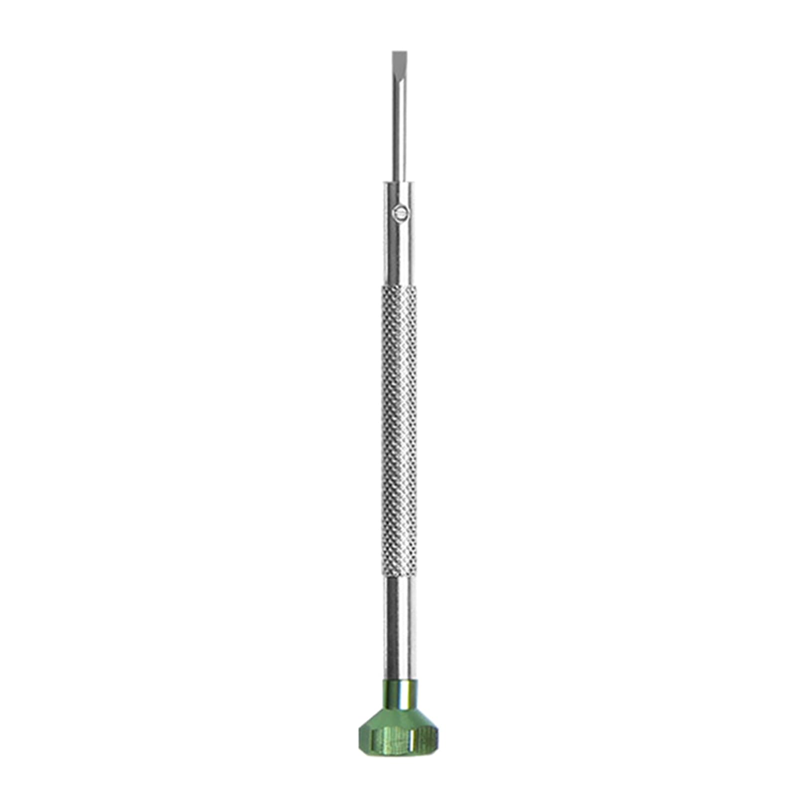 Tsophreniq 2.0Mm Flathead Professional Miniature Crosses Screwdriver Alloy Steel Head Ergonomic Nonslip Handle For Watch Glasses Repair Tasks Tool Steel Multifunctional Miniature