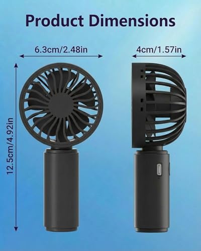 Save on JODNO Mini Portable Handheld Fan 4-Pack with code 36FKG23B