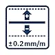 Bosch Professional Linienlaser GLL 3-80 (roter Laser, Innenbereich, max. Arbeitsbereich: 30 m, 4x AA Batterie, im Handwerkerkoffer)