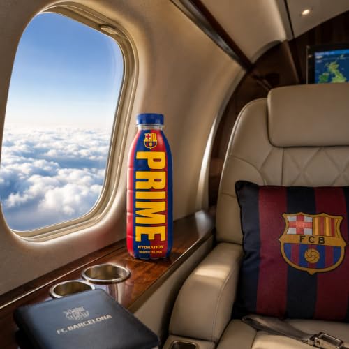 Image of PRIME - Hydration FC Barcelona Sports Drink 16.9 fl oz (500ml) By COUGAR | Electrolyte Hydration Beverage | FC Barcelona Limited Edition Bottle | Ready to Drink Refreshment | Sports & Lifestyle Hydration Drink - (Imported - UK)