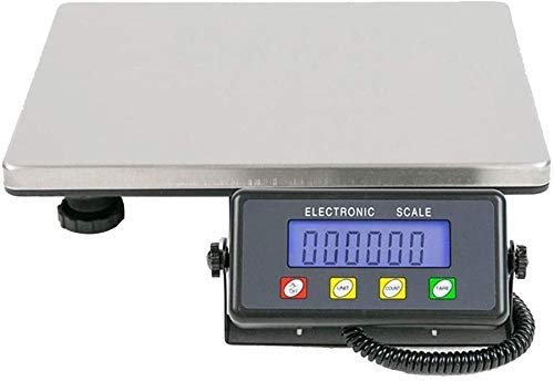 Báscula digital postal electrónica plata 300kg miniatura 1