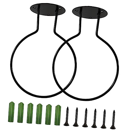 NAMOARLY 1Set Soccer Storage Holder Wall Mounted Basketball Rack for Football Rugby Display Durable Material Ball Organizer for Home Garage