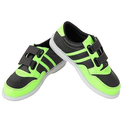 ONAIC Bowling Shoes for Men Women Youth Big Kid PU Leather Wear-Resistant Fashion Platform Bowl Sneakers2