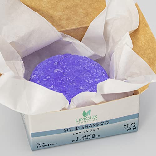 Limoux Cosmetics Solid shampoo bar for normal and color
