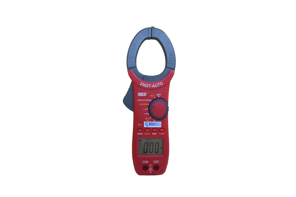 See full amazon price history chart for Meco Instrukart 2502t Digital Clamp Meter Meco Instrukart 2502t Digital Clamp Meter (B07XNW5WKK) Amazon Price History, Amazon Price Tracker