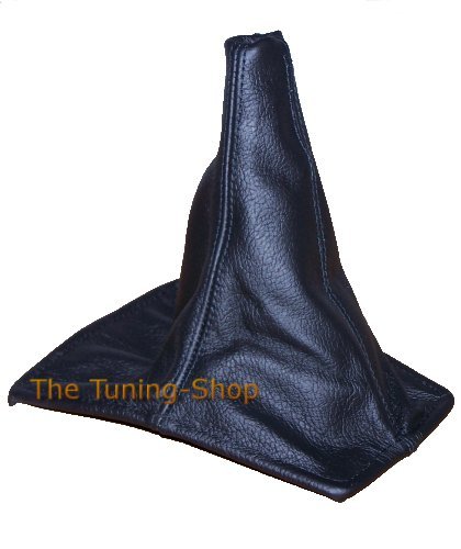 The Tuning-Shop Ltd for Toyota Celica 1990-93 Shift Boot Black Genuine Leather