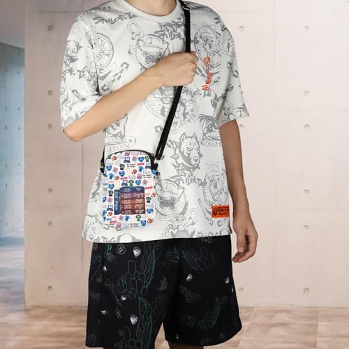 POFULL Book Lover Gift Booklish Merch Romance Book Inspired Crossbody Bag 5