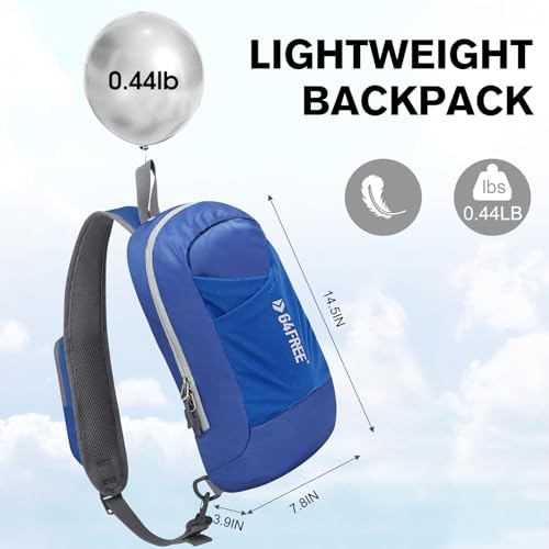 Image of G4Free Sling Bag RFID Blocking Lightweight Crossbody Backpack Chest Shoulder Bag for Travel Sports Running