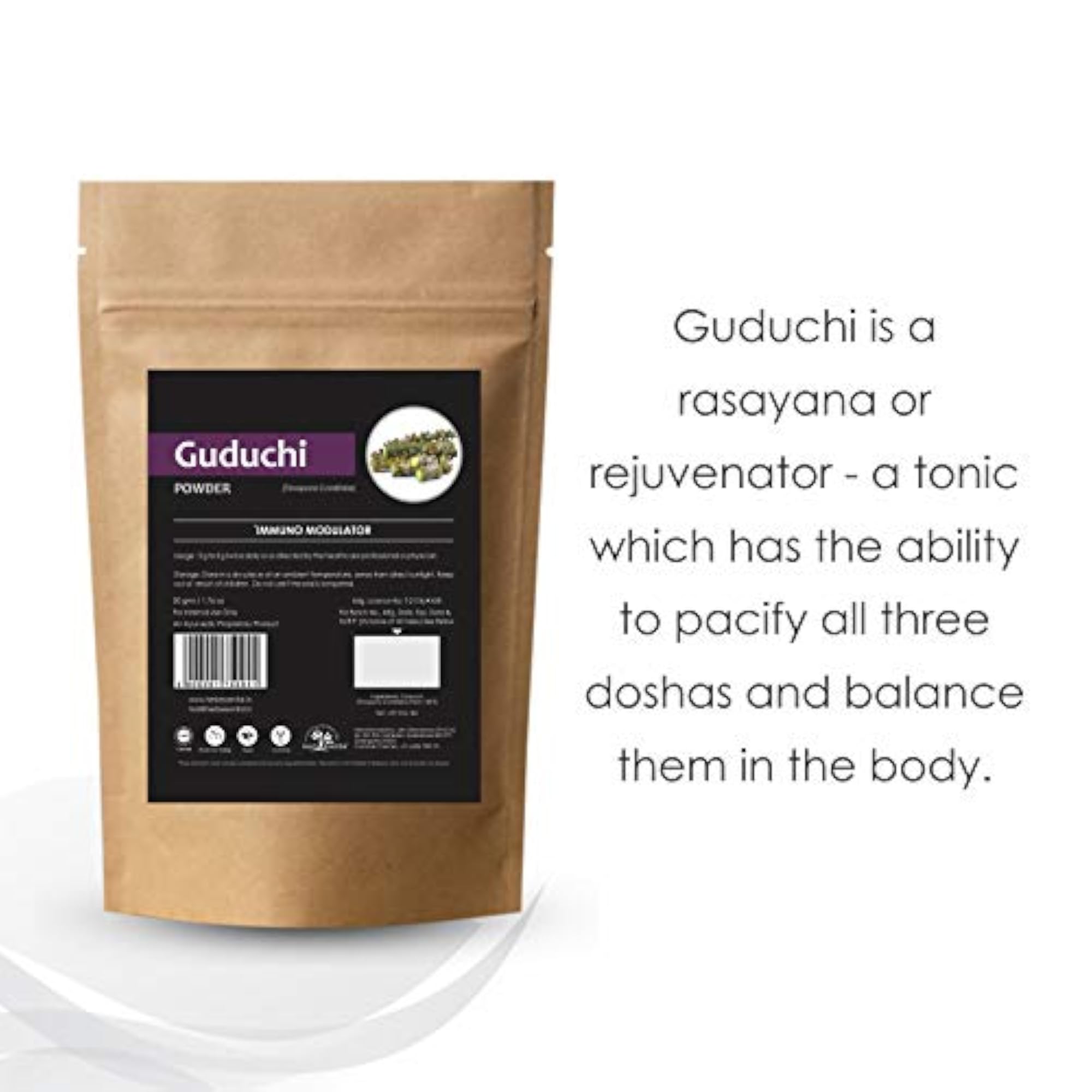 Pure Guduchi/Giloy Powder, 50g