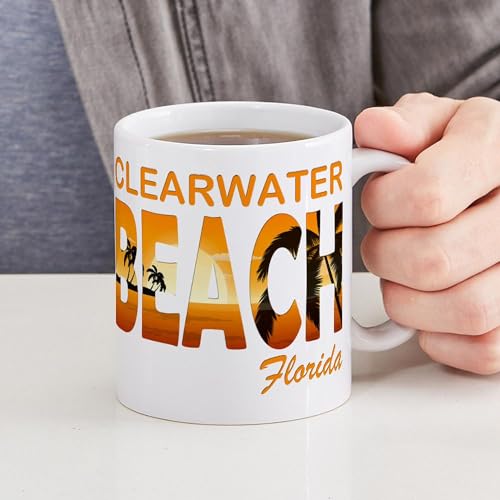 Taza de cerámica 11 oz CafePress Florida Clearwater Beach miniatura 6