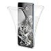 Produktbild NALIA 360 Grad Case kompatibel mit Samsung Galaxy S20 Hülle, Silikon Full-Body Handyhülle Rundum Cover Dünn, Komplett-Schutz & Displayschutz Phone Bumper Ganzkörper Schutzhülle, Farbe:Transparent