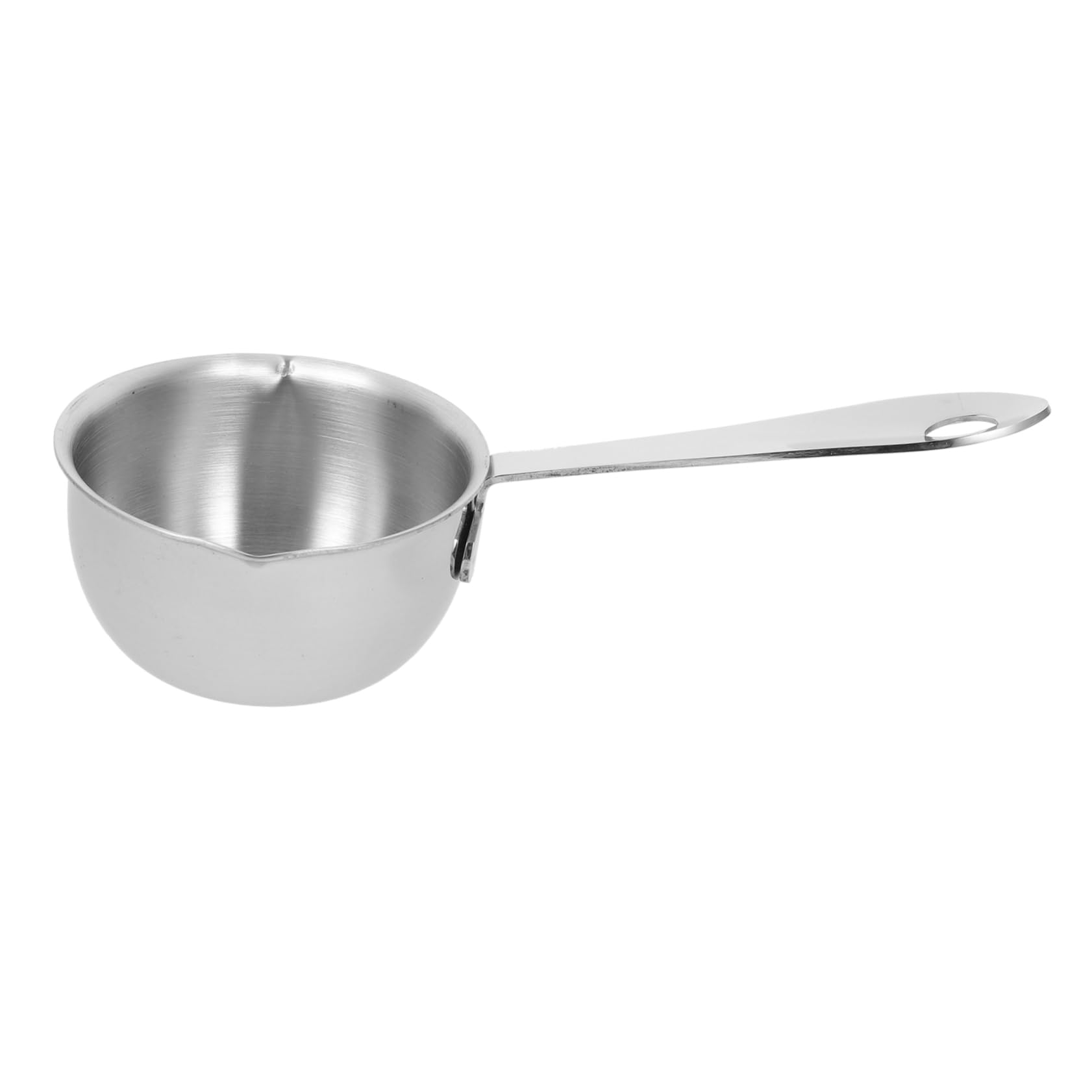 COLLBATH Butter Warmer Saucepan Stovetop Small Metal Sauce Pot Stainless Steel Sauce Pan